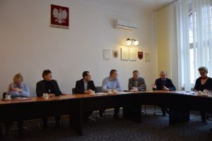 1. Posiedzenie Komitetu Sterującego Obszaru Rozwoju Społeczno-Gospodarczego Powiatu Wąbrzeskiego