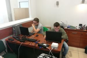 Uczniowie na stażu zawodowym w ramach projektu „Dziś nauka jutro praca II” (12)
