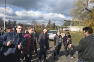 Wizyta studyjna uczniów klas mechanicznych w gdyńskiej stoczni produkcyjnej "Crist" (1)