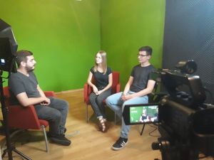Uczniowie na stażach w ramach projektu "Przez naukę do sukcesu II"