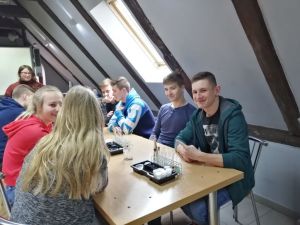 Uczniowie ZSO w "Centrum Chemii w Małej Skali"