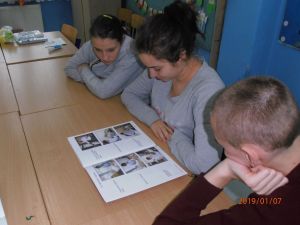 Zajęcia z doradztwa edukacyjno - zawodowego w Specjalnym Ośrodku Szkolno-Wychowawczym we Wroniu