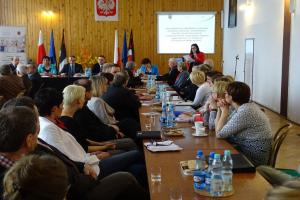 3. Konferencja otwierająca projekt w Starostwie Powiatowym w Wąbrzeźnie