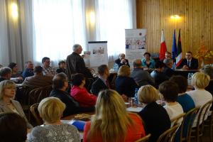 14. Konferencja otwierająca projekt w Starostwie Powiatowym w Wąbrzeźnie