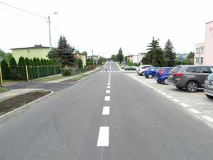 Remont drogi w centrum Książek