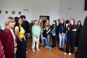 Uczniowie z Syke z wizytą w starostwie (3)