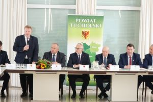 Konwent powiatów województwa - posiedzenie w powiecie tucholskim (1)