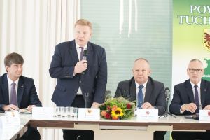 Konwent powiatów województwa - posiedzenie w powiecie tucholskim (2)