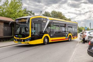 Elektryczny tabor komunikacji miejskiej we Włocławku, fot. Szymon Zdziebłotatrantoga.pl dla UMWKP
