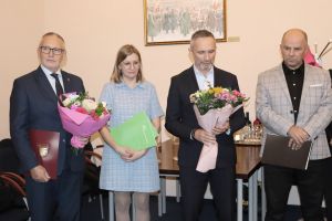 Wąbrzeźno. Aleksandra Kurek przeszła na emeryturę (od prawej), Małgorzata Grzybek nowym dyrektorem MiPBP. Uroczystość w...