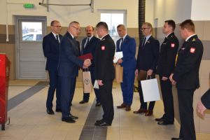 Uroczyste zakończenie służby Zastępcy Komendanta Powiatowego PSP w Wąbrzeźnie (3)