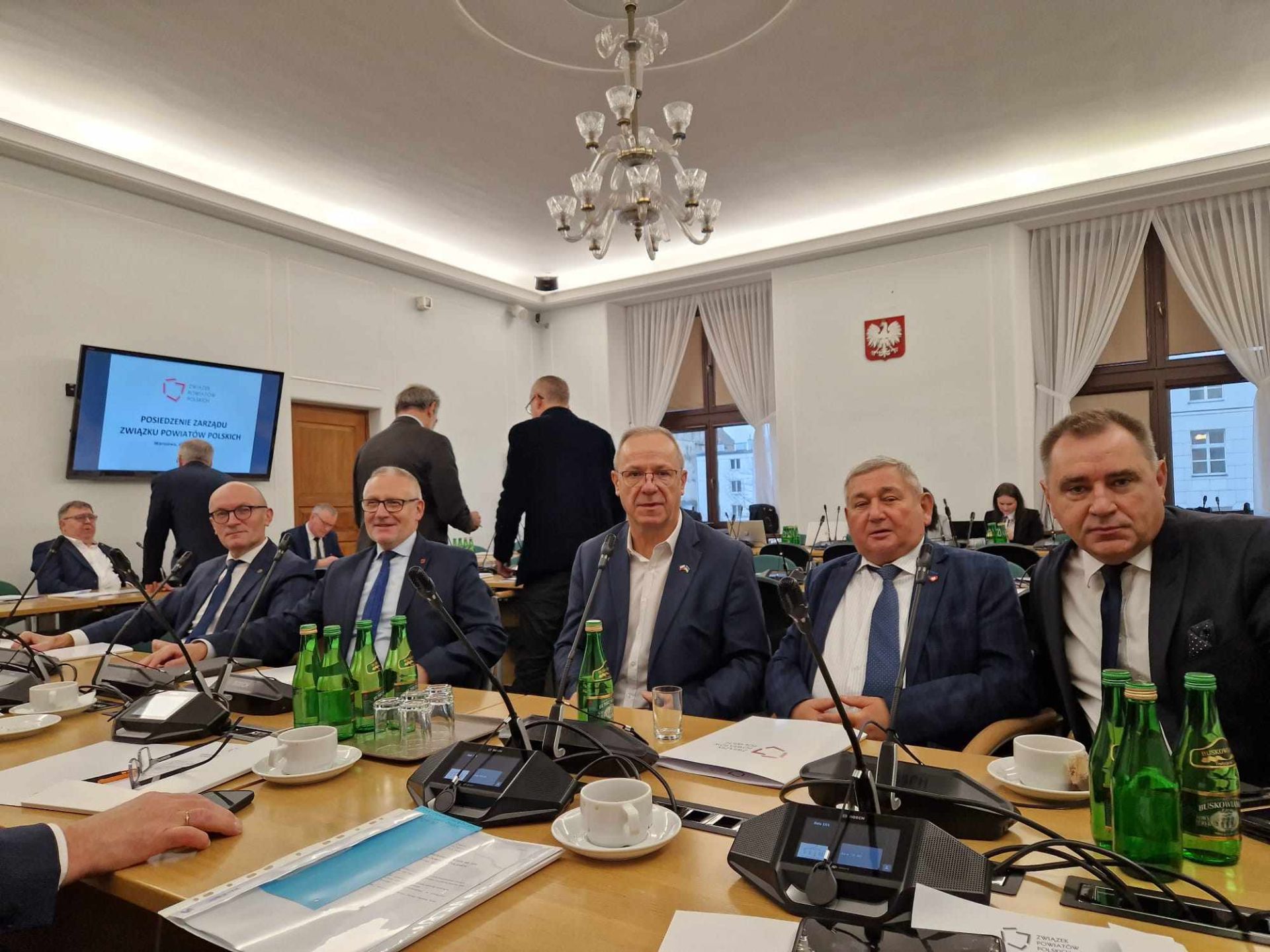 Obrady Zarządu Związku Powiatów Polskich w Warszawie