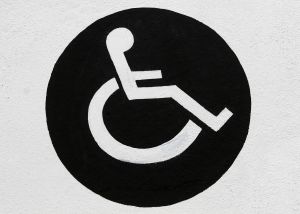 Symbol osoby niepełnosprawnej