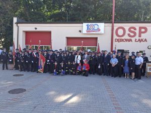 Uroczyste obchody z okazji 100-lecia istnienia Ochotniczej Straży Pożarnej w Dębowej Łące