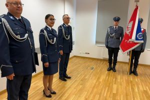 Zbiórka z okazji powołania nowego Komendanta Powiatowego Policji w Wąbrzeźnie (2)