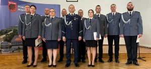 Policjanci i Policjantki z Komendy Powiatowej w Wąbrzeźnie