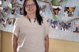 Pani Violetta Frączek - Dyrektor Specjalnego Ośrodka Szkolno-Wychowawczego we Wroniu