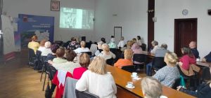 Uczestnicy debaty i pokazu filmu "Jutro będzie nasze".