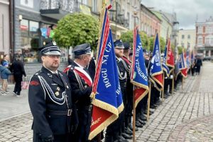 Uroczyste onchody Wojewódzkiego Dnia Strażaka połączone z 150-leciem Ochotniczej Straży Pożarnej w Wąbrzeźnie