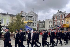Uroczyste onchody Wojewódzkiego Dnia Strażaka połączone z 150-leciem Ochotniczej Straży Pożarnej w Wąbrzeźnie