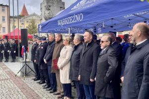 Uroczyste onchody Wojewódzkiego Dnia Strażaka połączone z 150-leciem Ochotniczej Straży Pożarnej w Wąbrzeźnie