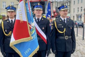 Uroczyste onchody Wojewódzkiego Dnia Strażaka połączone z 150-leciem Ochotniczej Straży Pożarnej w Wąbrzeźnie