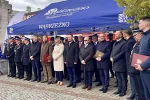 Uroczyste onchody Wojewódzkiego Dnia Strażaka połączone z 150-leciem Ochotniczej Straży Pożarnej w Wąbrzeźnie