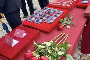 Uroczyste onchody Wojewódzkiego Dnia Strażaka połączone z 150-leciem Ochotniczej Straży Pożarnej w Wąbrzeźnie