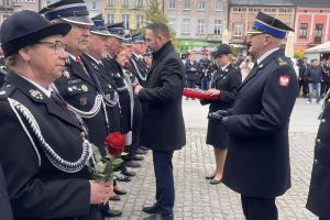 Uroczyste onchody Wojewódzkiego Dnia Strażaka połączone z 150-leciem Ochotniczej Straży Pożarnej w Wąbrzeźnie