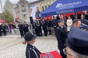 Uroczyste onchody Wojewódzkiego Dnia Strażaka połączone z 150-leciem Ochotniczej Straży Pożarnej w Wąbrzeźnie