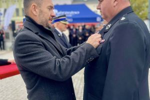Uroczyste onchody Wojewódzkiego Dnia Strażaka połączone z 150-leciem Ochotniczej Straży Pożarnej w Wąbrzeźnie