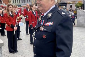 Uroczyste onchody Wojewódzkiego Dnia Strażaka połączone z 150-leciem Ochotniczej Straży Pożarnej w Wąbrzeźnie