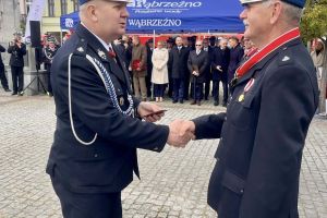 Uroczyste onchody Wojewódzkiego Dnia Strażaka połączone z 150-leciem Ochotniczej Straży Pożarnej w Wąbrzeźnie