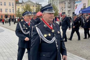 Uroczyste onchody Wojewódzkiego Dnia Strażaka połączone z 150-leciem Ochotniczej Straży Pożarnej w Wąbrzeźnie