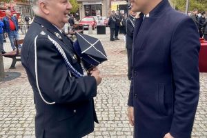 Uroczyste onchody Wojewódzkiego Dnia Strażaka połączone z 150-leciem Ochotniczej Straży Pożarnej w Wąbrzeźnie