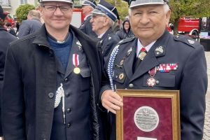 Uroczyste onchody Wojewódzkiego Dnia Strażaka połączone z 150-leciem Ochotniczej Straży Pożarnej w Wąbrzeźnie