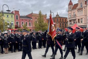 Uroczyste onchody Wojewódzkiego Dnia Strażaka połączone z 150-leciem Ochotniczej Straży Pożarnej w Wąbrzeźnie