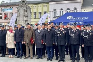 Uroczyste onchody Wojewódzkiego Dnia Strażaka połączone z 150-leciem Ochotniczej Straży Pożarnej w Wąbrzeźnie