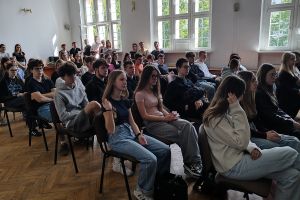 Prelekcja na temat problematyki handlu ludźmi ze szczególnym uwzględnieniem pracy przymusowej