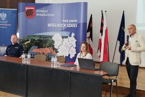 Prelekcja na temat problematyki handlu ludźmi ze szczególnym uwzględnieniem pracy przymusowej