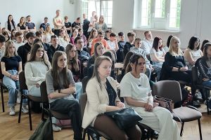 Prelekcja na temat problematyki handlu ludźmi ze szczególnym uwzględnieniem pracy przymusowej