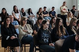 Prelekcja na temat problematyki handlu ludźmi ze szczególnym uwzględnieniem pracy przymusowej
