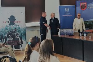 Prelekcja na temat problematyki handlu ludźmi ze szczególnym uwzględnieniem pracy przymusowej