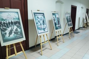 Wystawa pn. "Handel ludźmi - praca przymusowa"
