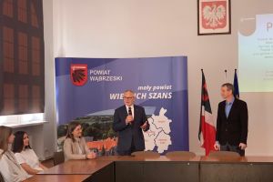 Lekcje w Starostwie Powiatowym w Wąbrzeźnie