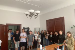 Lekcje w Starostwie Powiatowym w Wąbrzeźnie