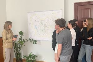 Lekcje w Starostwie Powiatowym w Wąbrzeźnie