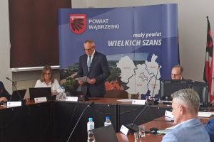 XIII sesja Rady Powiatu w Wąbrzeźnie