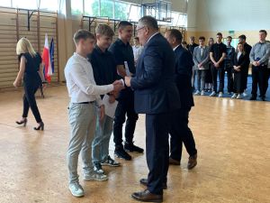 Zakończenie roku szkolnego w Zespole Szkół w Wąbrzeźnie