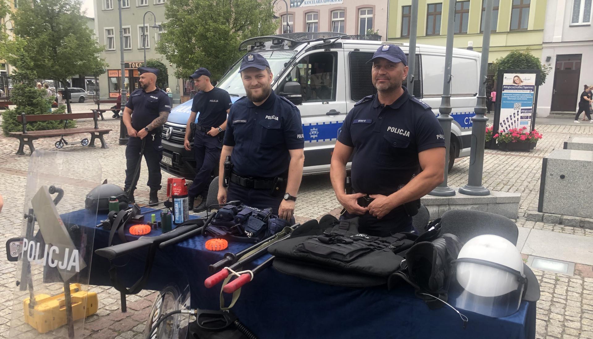 Piknik Mundurowy Policji w Wąbrzeźnie